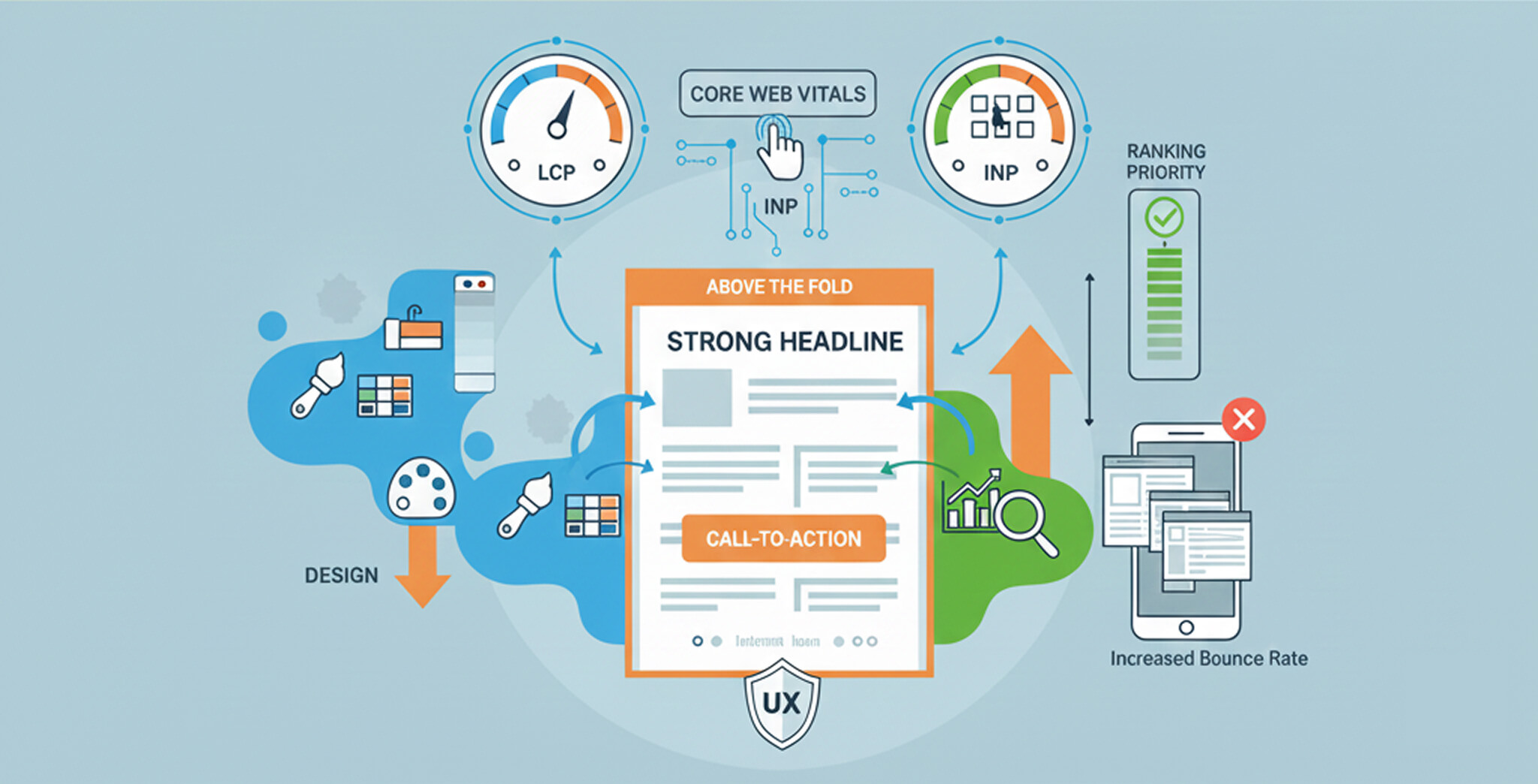 Core Web Vitals and Design Optimization